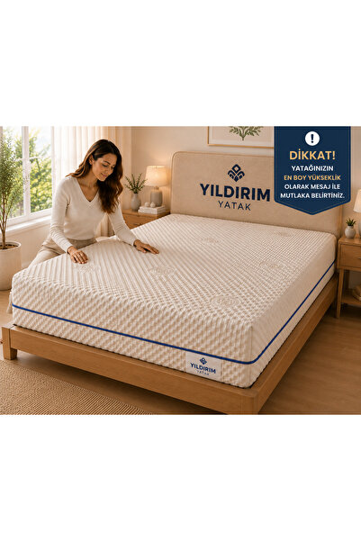 Genel Markalar Premium Naturel Fermuarlı Yatak Kılıfı %100 Pamuk Yıkanabilir ...