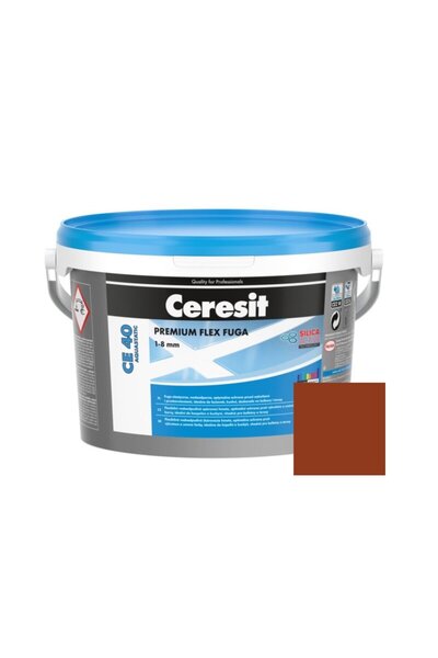 OEM Chit de rosturi gresie si faianta Ceresit CE 40, caramiziu clinker, inter...