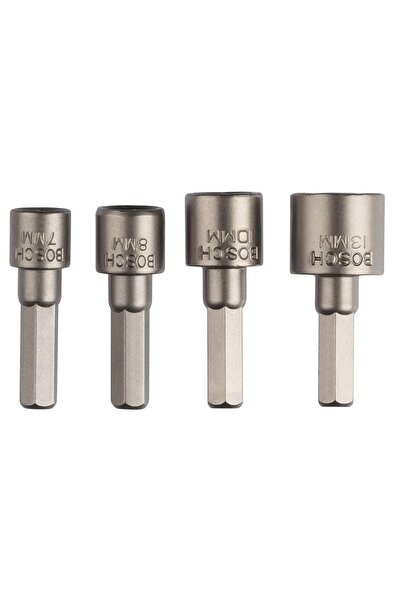 OEM Σετ 4 μυτών κατσαβιδιού, Bosch, εξαγωνικό προφίλ, SW 7 - 8 - 10 - 13