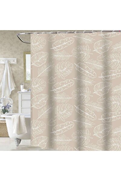 OEM Perdea dus Kadda SWY2107-4, model frunze, bej, 180 x 200 cm