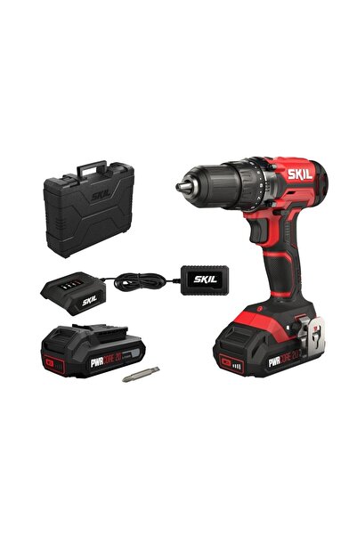 OEM Drill and screwdriver, with 2 batteries, 20 V, 2 Ah, Skil DD1E3008HG, 145...