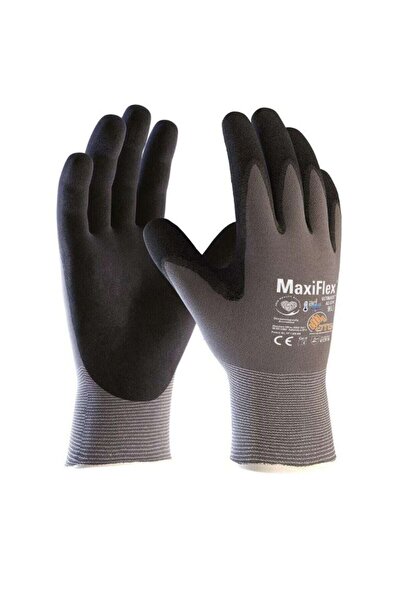 OEM MaxiFlex Ultimate προστατευτικά γάντια, γκρι + μαύρο, Ελαστάνη + νάιλον, ...