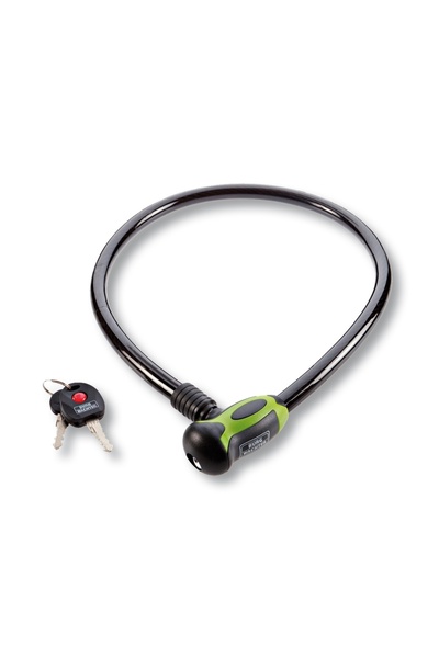 OEM Lacat antifurt bicicleta Burg Wachter 345 80 L, cu cheie, 80 cm
