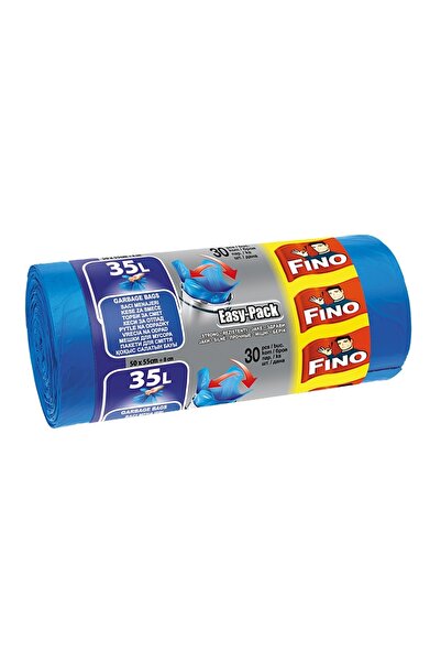 OEM Σακούλες απορριμμάτων Fino Easy Pack, με γάντζο, μπλε, 35L, 50 x 56 εκ., ...