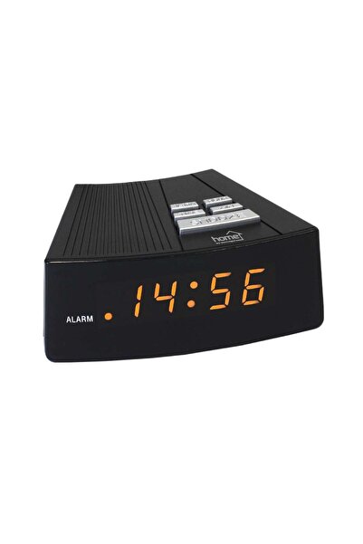OEM Desk and table clock, Home LTC 03, digital, parallelepiped, plastic, blac...