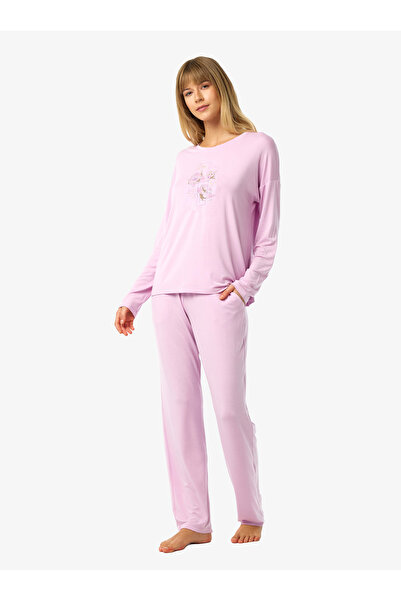 Blackspade Kadın Pijama Takımı 52262 - Pembe