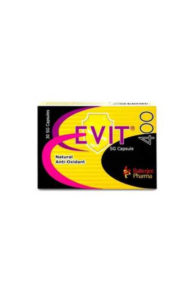 Batterjee Pharma EVIT SG CAPSULE 400MG 30'S