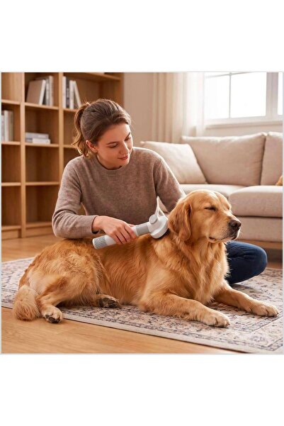 Generic Brand 2-in-1 Dryer and Brush for Animals, 1100W, 3 Temperature Settin...
