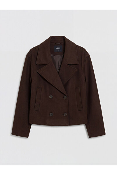 LC Waikiki Woman Brown Coatigan