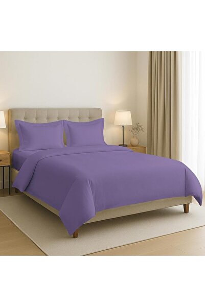 GENERAL 100% Cotton Duvet Cover Set Queen Size 2.3m X 2.2m, Black 400 Thread ...