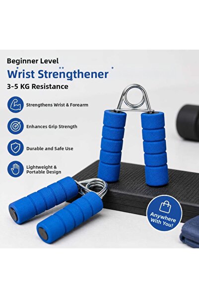 Kinlee Wrist Strengthening Spring 3-5 kg Resistance |   Hand Bow |   Grip Str...