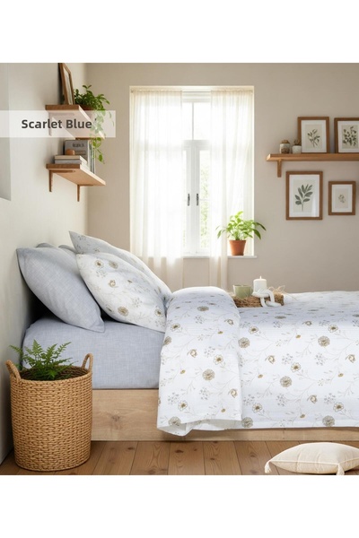 İyi Geceler İstanbul 100% Cotton Elite Single Person Pique Set Scarlet 160X230