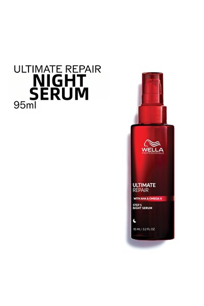 Wella Professionals سيروم إصلاح وحماية الشعر الليلي من ألتيميت ريبير لجميع أن...