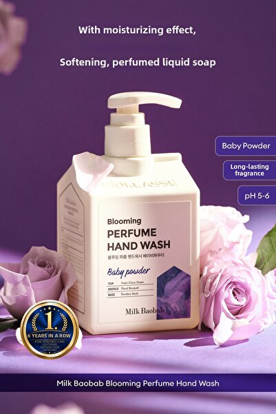 Milk Baobab Moisturizing and Softening Perfumed Liquid Soap Blooming Perfume ...