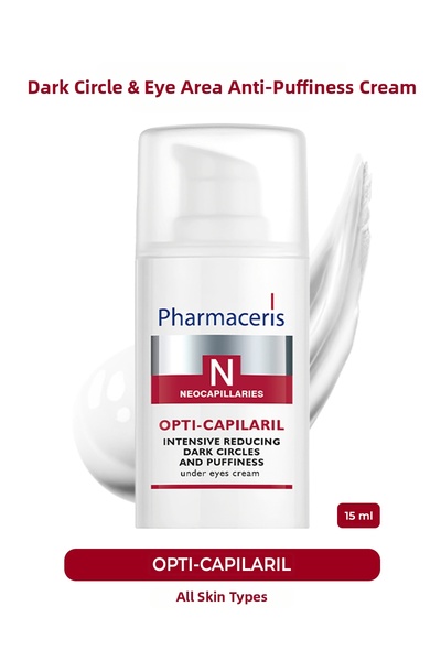 Pharmaceris Opti-Capilaril Eye Care Cream to Reduce Purple Circles, Swelling,...