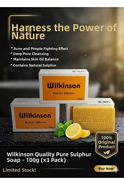 Wilkinson Sulfur Soap 3 Pieces