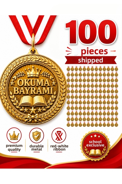 HiperAD Reklam Okuma Festival Medal Metal |   Award Medal First Place Competi...