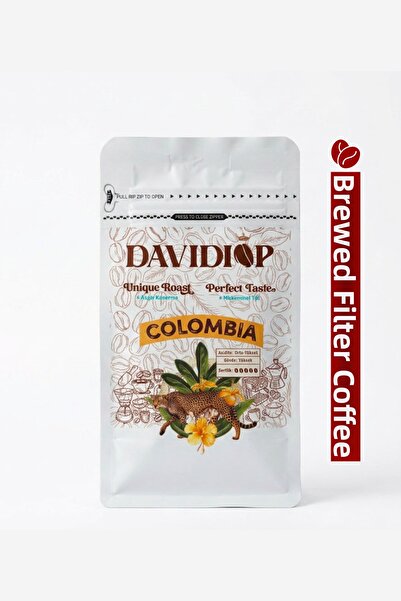 DAVIDIOP قهوة كولومبيا سوبريمو الريفية (قهوة مطحونة مفلترة) 250 جرام