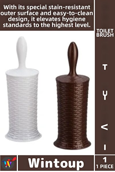 Wintoup # Brush Decorative Design Durable Hard Plastic Easy Cleaning Hygienic...