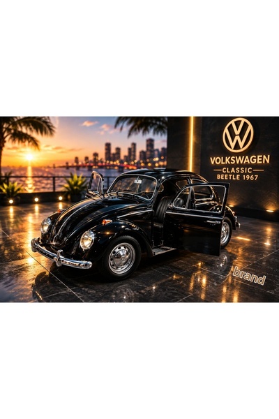 scntoys 1:26 Scale Volkswagen Classical Beetle 1967 Diecast Model Car Vosvos ...
