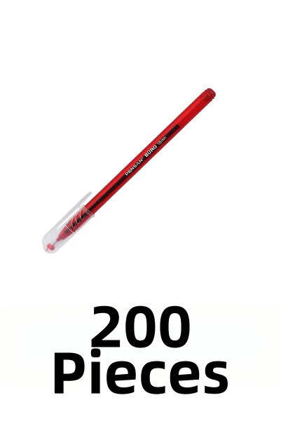 Pensan Office Pen 200 Pieces Ballpoint 1mm Pen