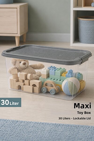 Meleni Baby Decorative Storage Box - Baby Room Organizer Toy Organizer Box wi...