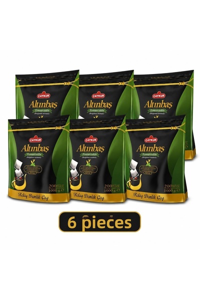 Çaykur Altınbaş Bergamot Tea Bags 200 Pieces 1kg X6 Pieces (Box)