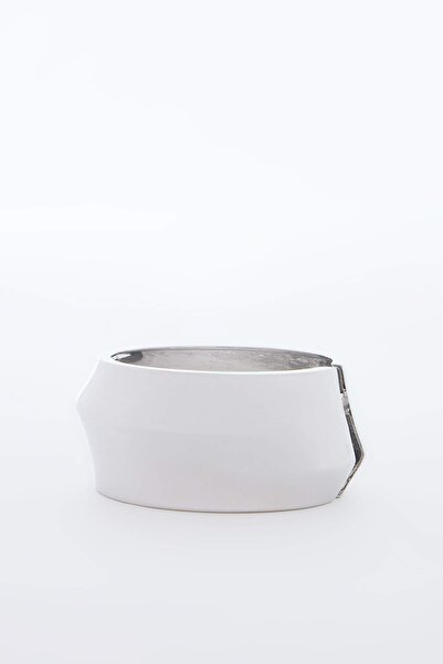 TRENDYOL SHOES Ασημένιο Μεταλλικό Γυναικείο Χοντρό Βραχιόλι TAKSS26IZ00001