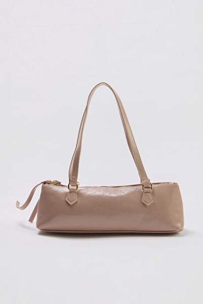 TRENDYOL SHOES Powder Pink Medium Size Women's Shoulder Bag Takss26Oc00096
