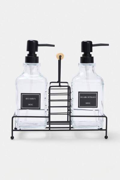 TRENDYOLMİLLA HOME 2-Piece Kitchen Detergent Dispenser Set Tphaw27Sbn00002