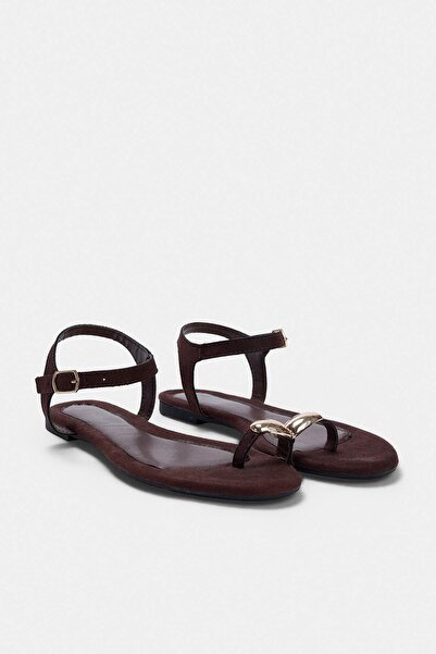 TRENDYOL SHOES Red Sandals