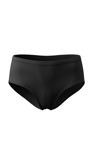 Trendyol Collection سروال داخلي أسود مفرد مسطح من مايكرو سليب THMAW27KU00006
