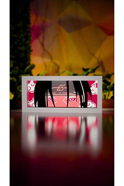 Jade Produck Itachi Uchiha - LED Işıklı Dekoratif Lightbox