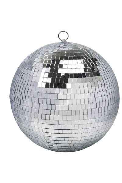 partidolu Χριστουγεννιάτικο Στολίδι Κρεμαστό Ασημί Χρώμα Καθρέφτης Ντίσκο Μπά...