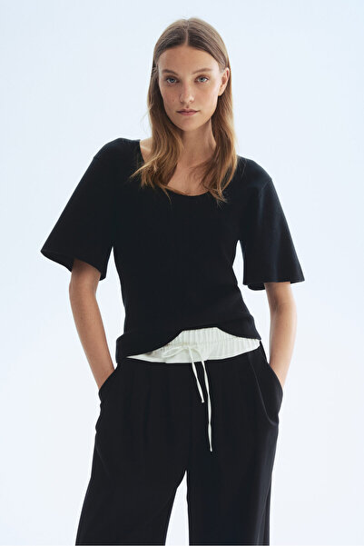 H&M İnce Triko Tişört