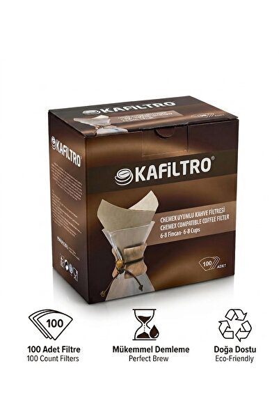 Caffeo Kafiltro Chemex Uyumlu Kahve Filtres 5-8 Fincan