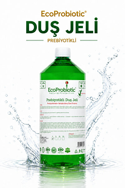 EcoProbiotic Prebiyotikli Duş Jeli 1 L | Nemlendirici & Arındırıcı & Ter Koku...