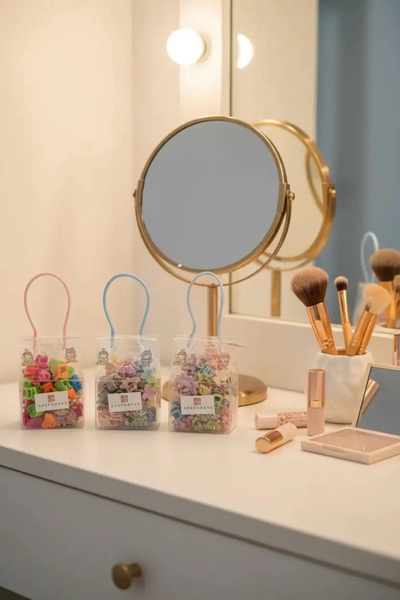 Miniso Renkli Kutulu Küçük Mandal Toka (Çoklu) – Eğlenceli Ve Pratik Saç Akse...
