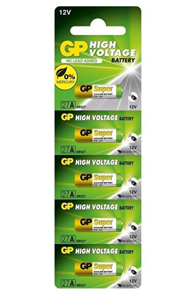 abnturk 1 Adet 27a Süper Alkalin 27a/mn27 Boy Pil, 12 Volt, 1 Adet pil fiyatı...