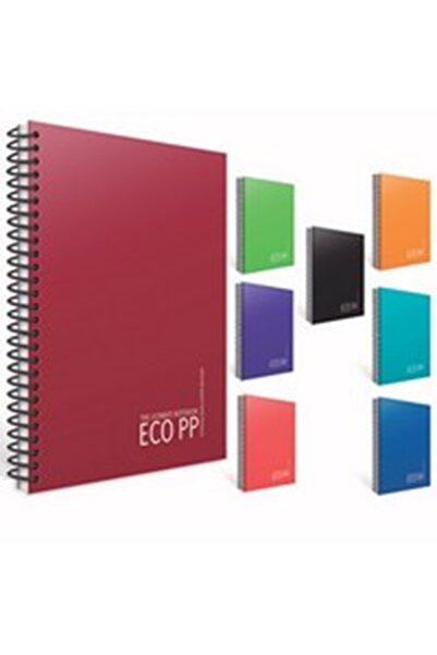 Gıpta Eko Spiral Pp Cover Notebook A5 60 Sheets Lined