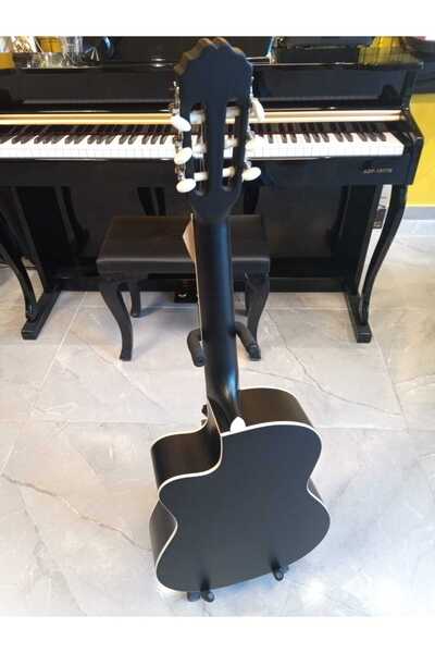 PUANDORG Ravenni Rcg-120 Klasik Gitar (MAT SİYAH) 4/4 Tam Boy -kılıf - Pena - Kapo Hediyeli.