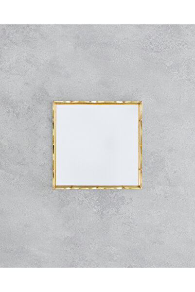 English Home Mensa Dekoratif Tepsi 18x17.2x3.8 Gold