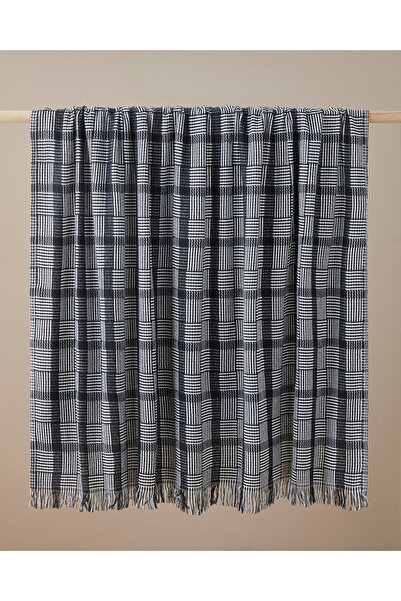 English Home Midnight Koltuk Şalı 170x210 cm Siyah