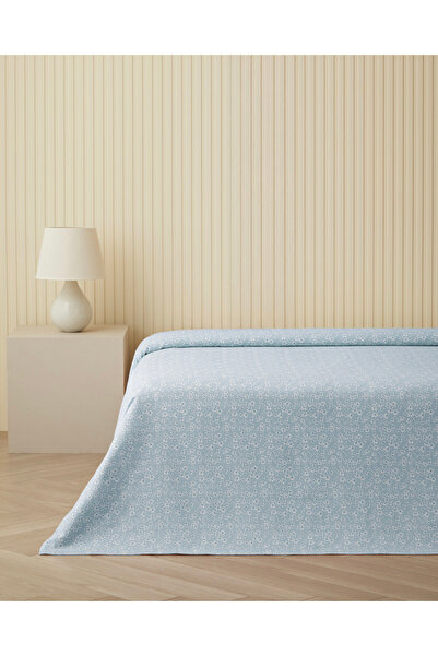 English Home Dulcie Çift Kişilik Pike 200x220 cm Mavi