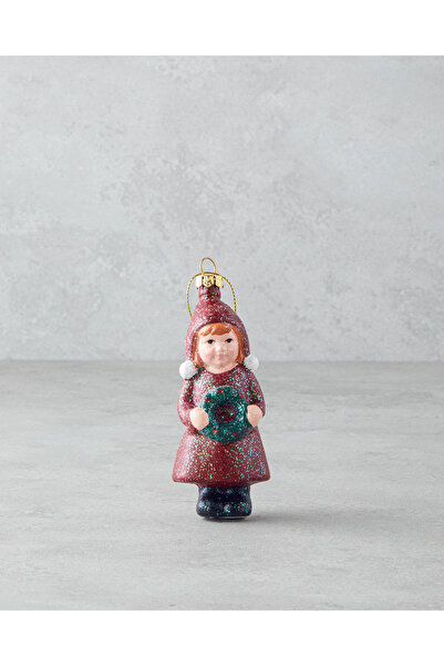 English Home Aden Yılbaşı Ağacı Süsü 11,5 cm Kırmızı