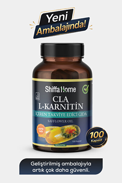 Shiffa Home L-Karnitin Cla Aspir Yağı 100 Softjel Kapsül
