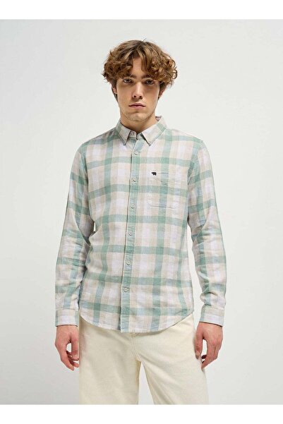 The Bear House Men's Shirt Soft, Breathable & Comfortable, Perfect for Casual...