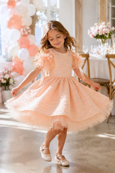 HC Kids Wear Kız Çocuk Abiye Mezuniyet Parti Elbisesi