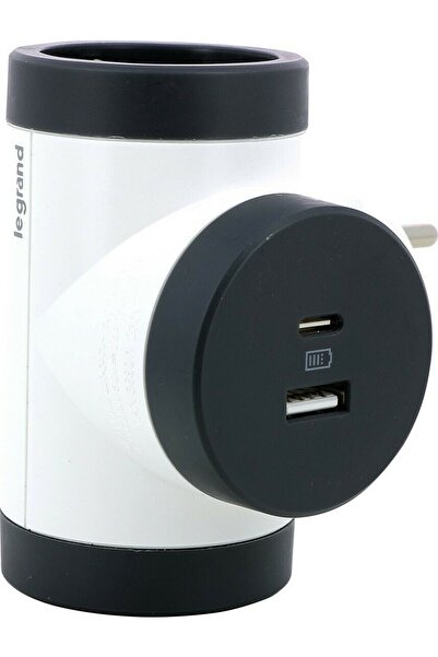 Legrand 694522 USB Dual Socket with 180 Degree Rotation Feature High Quality