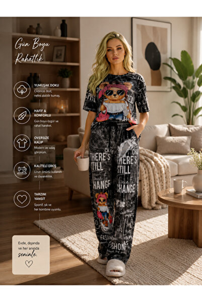 Nior Luxe Custom Digital Printing Stone Embroidered Tracksuit Set